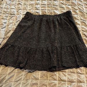 LOFT Chiffon Aline Skirt and Blouse set